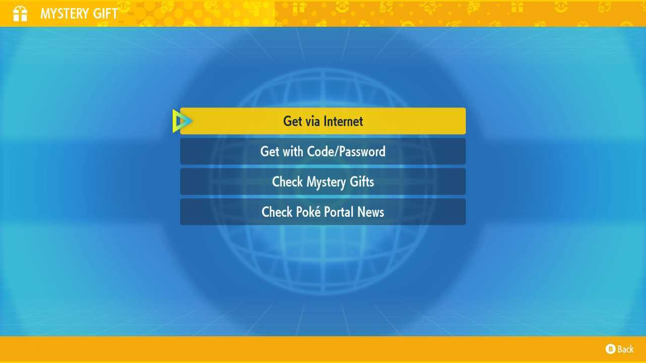 Screenshot from Pokémon Scarlet & Violet showing the Poké Portal.